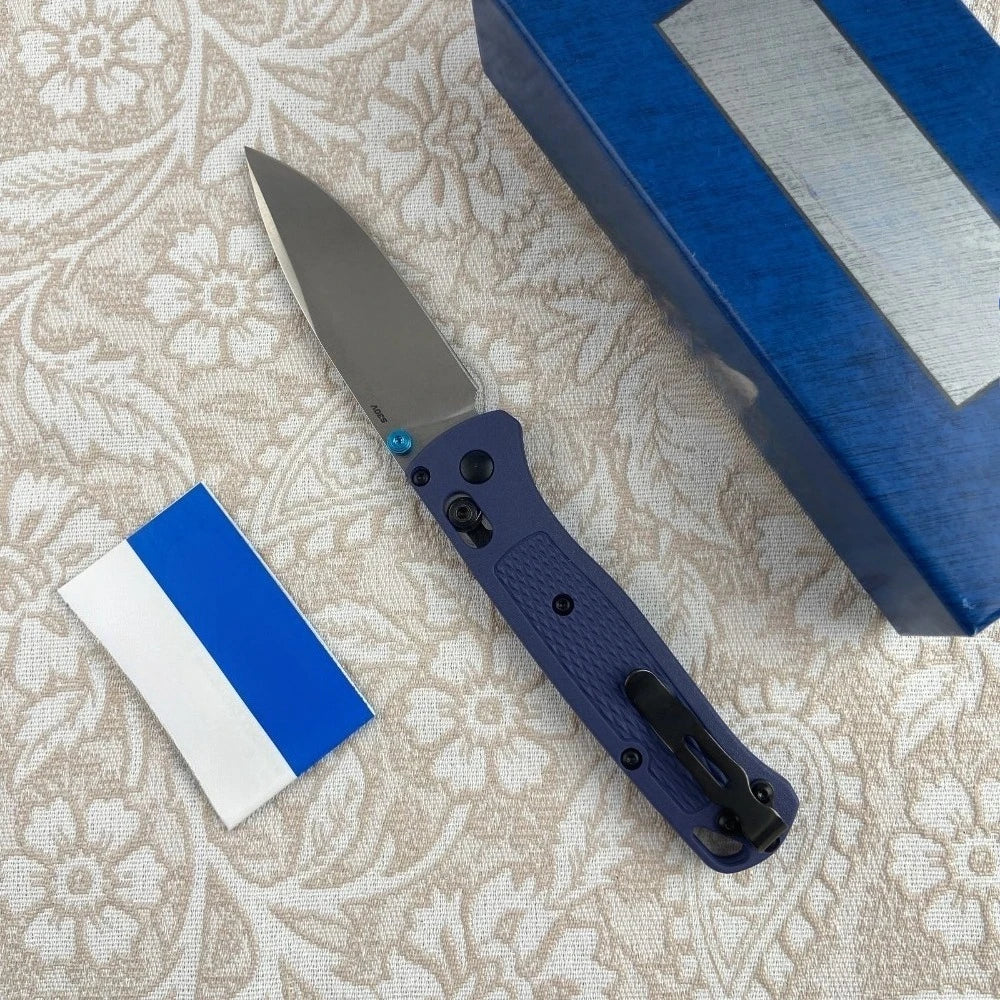 535 Folding Knife S30V Blade Blue Handle Outdoor Camping Survival Climbing Survival Survival Tools EDC
