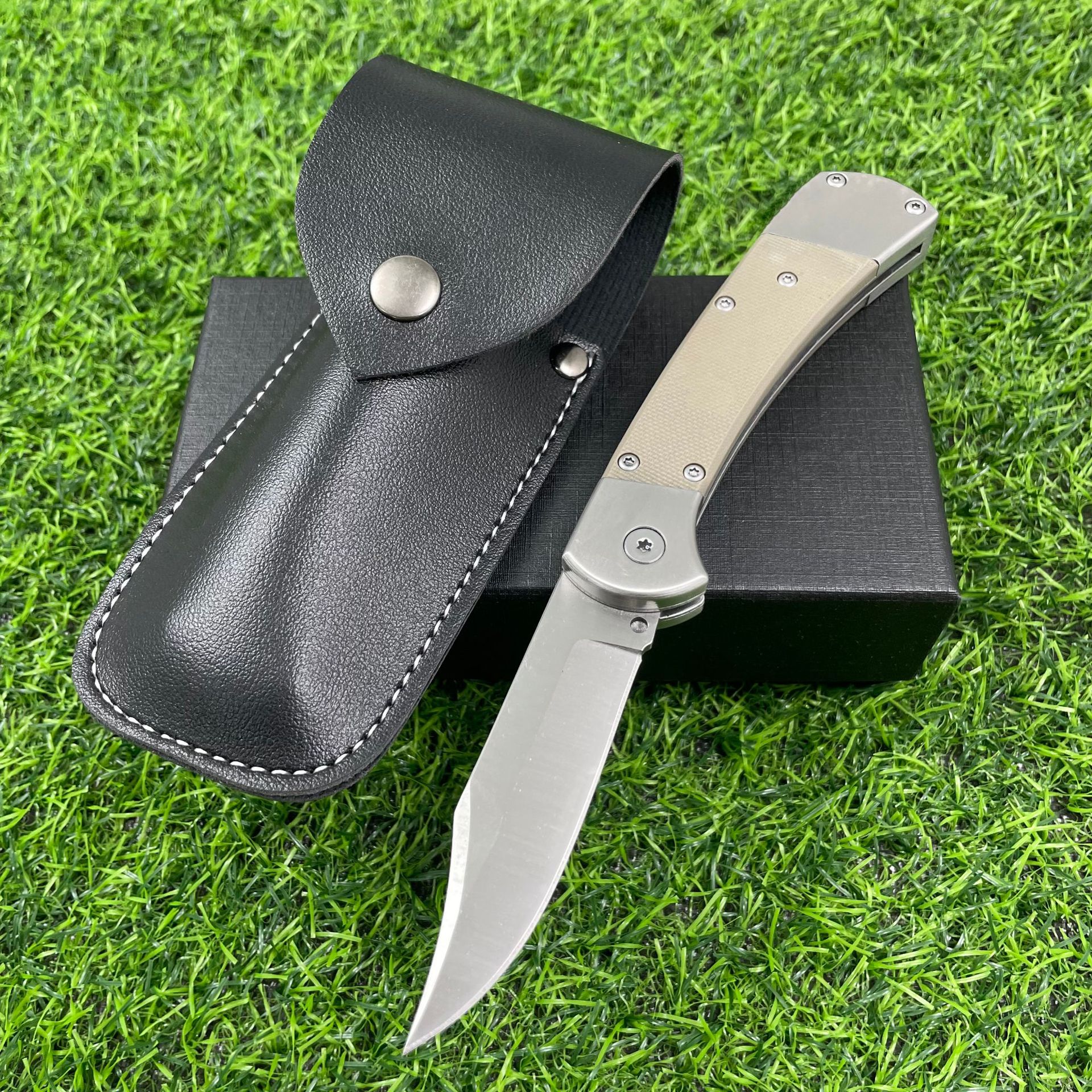 G10 Handle Multifunctional Outdoor Folding Knife