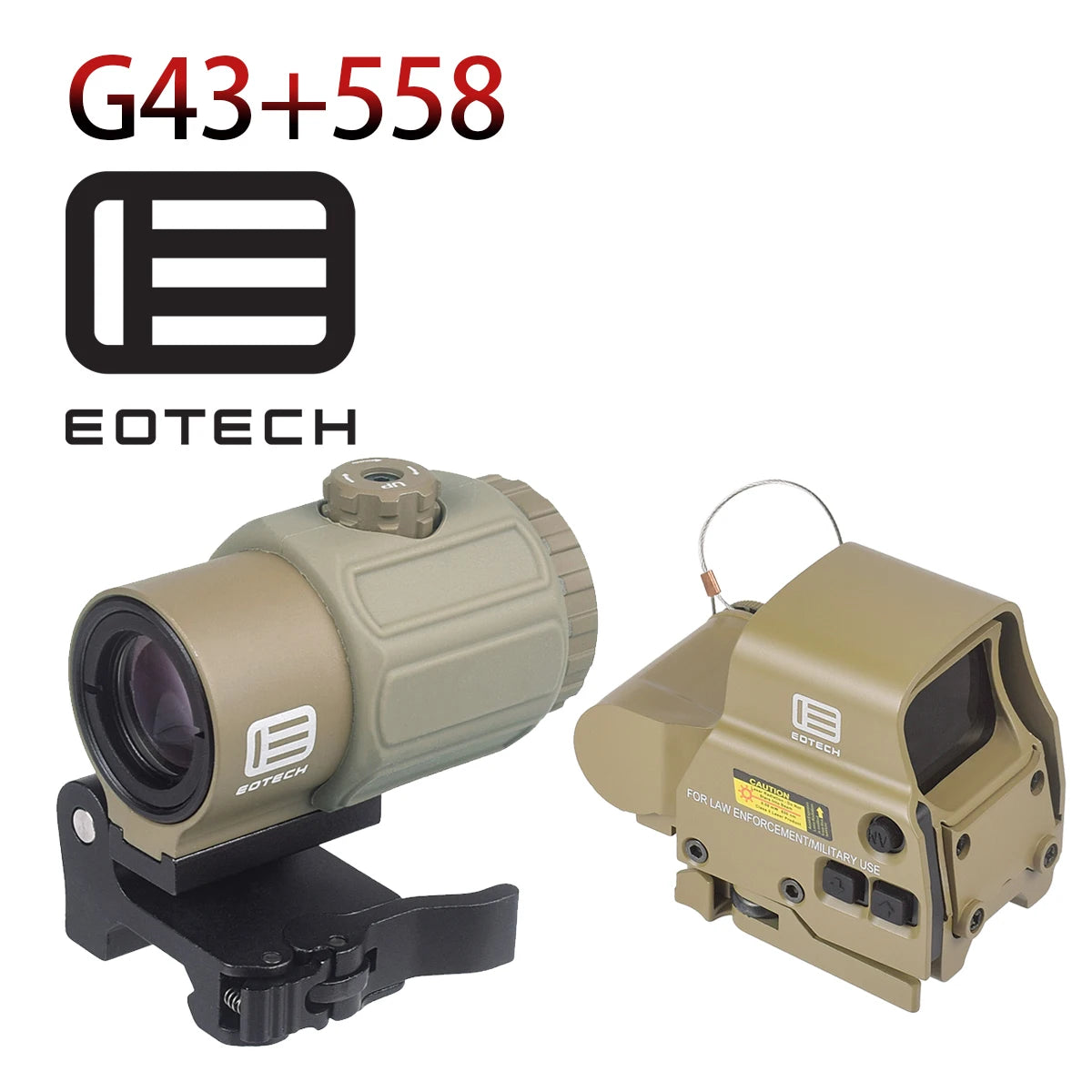EOTECH G43 G33 G45 3X 5X Magnifier Scope EOTECH 558 Holographic Collimator Red Dot Sight 20mm Rail Hunting Airsfot Optics Scope