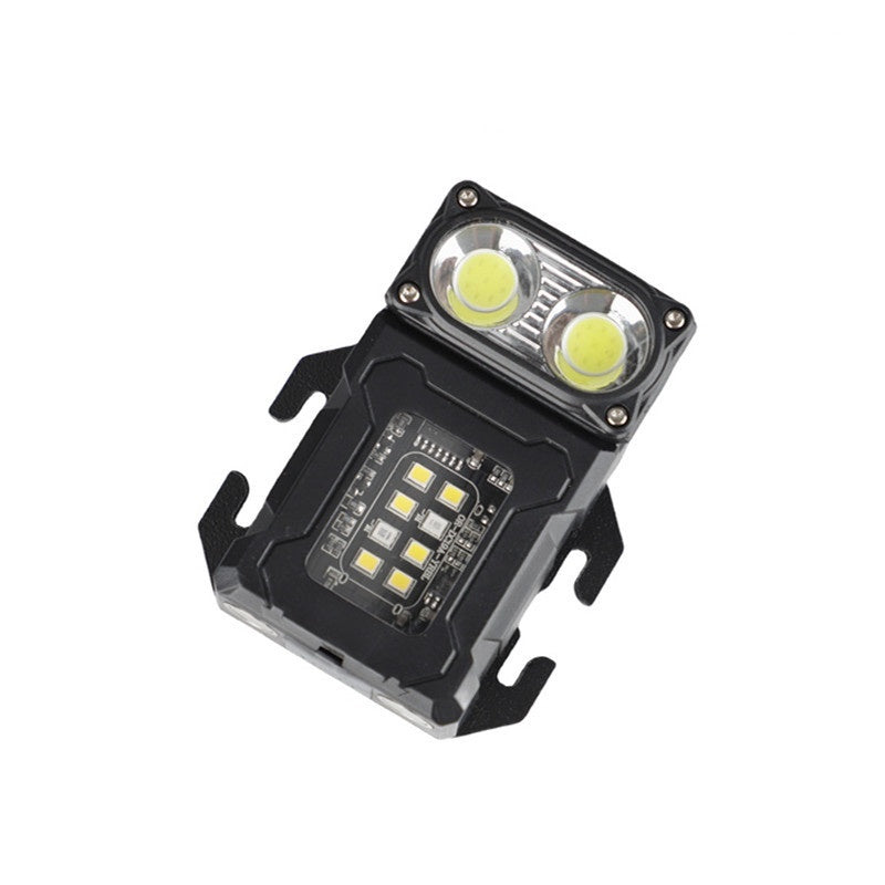 Multi-functional Tactical Work Tactical Vest LED Mini Light For Illumination And Signaling Outdoor Pack-mounted Flashlight