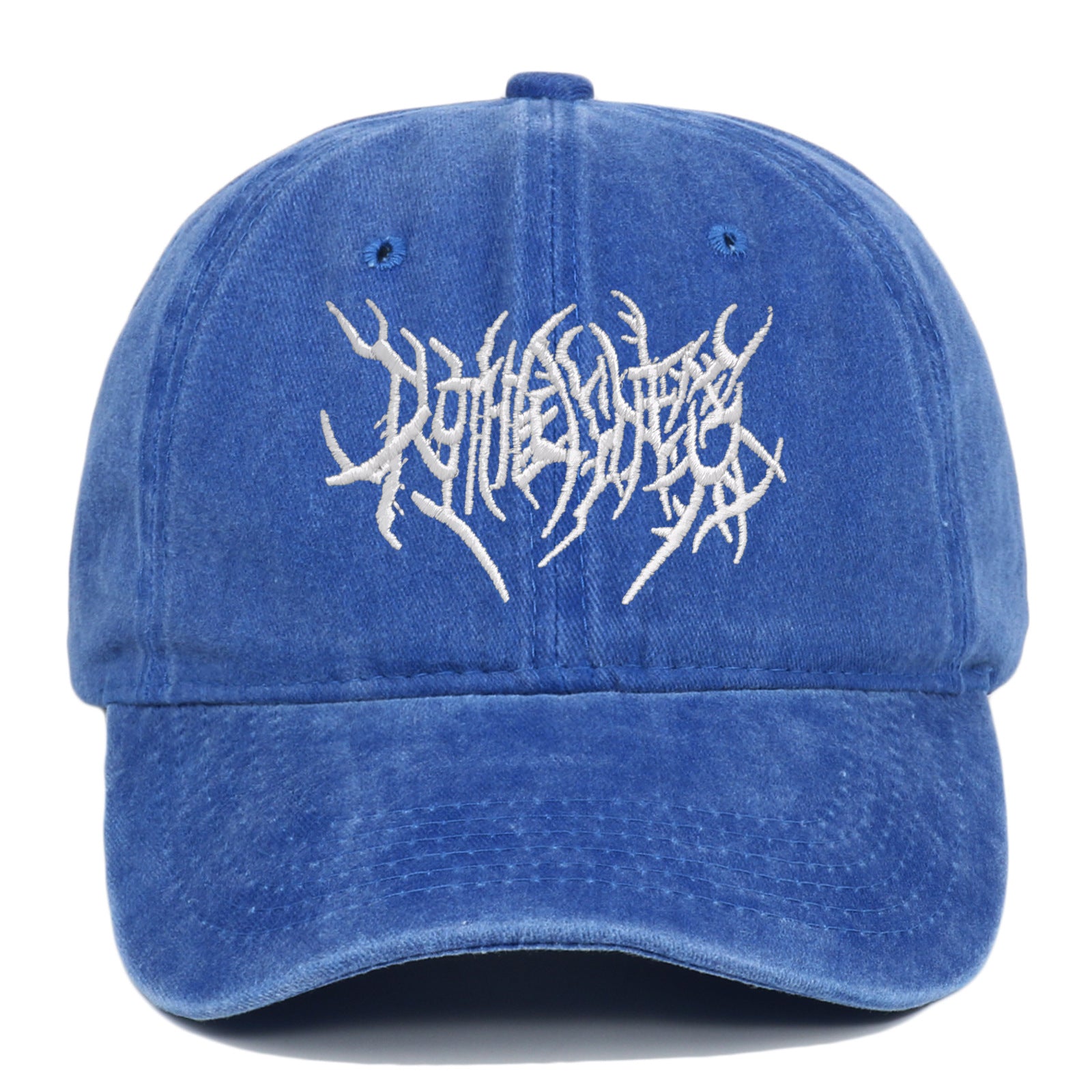 Retro Washed Baseball Cap Embroidered Hat