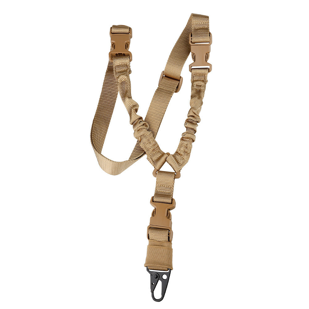 Single Point Tactical Strap Real CS Tactical Harpoon Line Military Fans Outdoor Crossbody Safety Rope