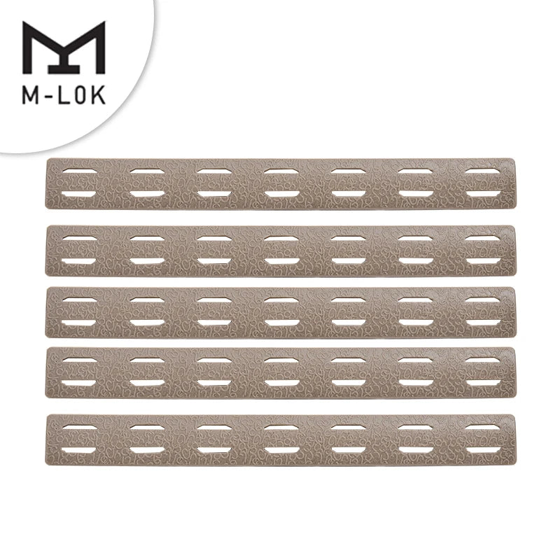 Tactical Hand Stop Kit 4-Piece Set for AR15 M4 Airsoft Fits 20mm Picatinny MLOK Keymod BCM