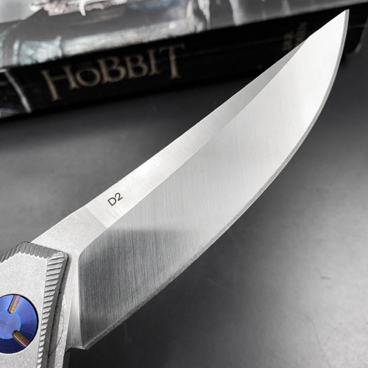 High Hardness Outdoor Folding Knife Portable Spring