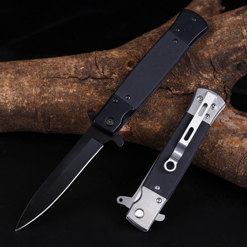 G10 Handle Outdoor Folding Knife High Hardness Folding