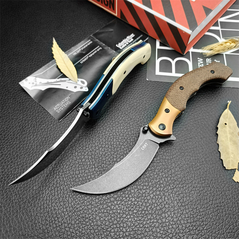 CKRT7465 A Folding Knife Portable Portable Folding Knife High