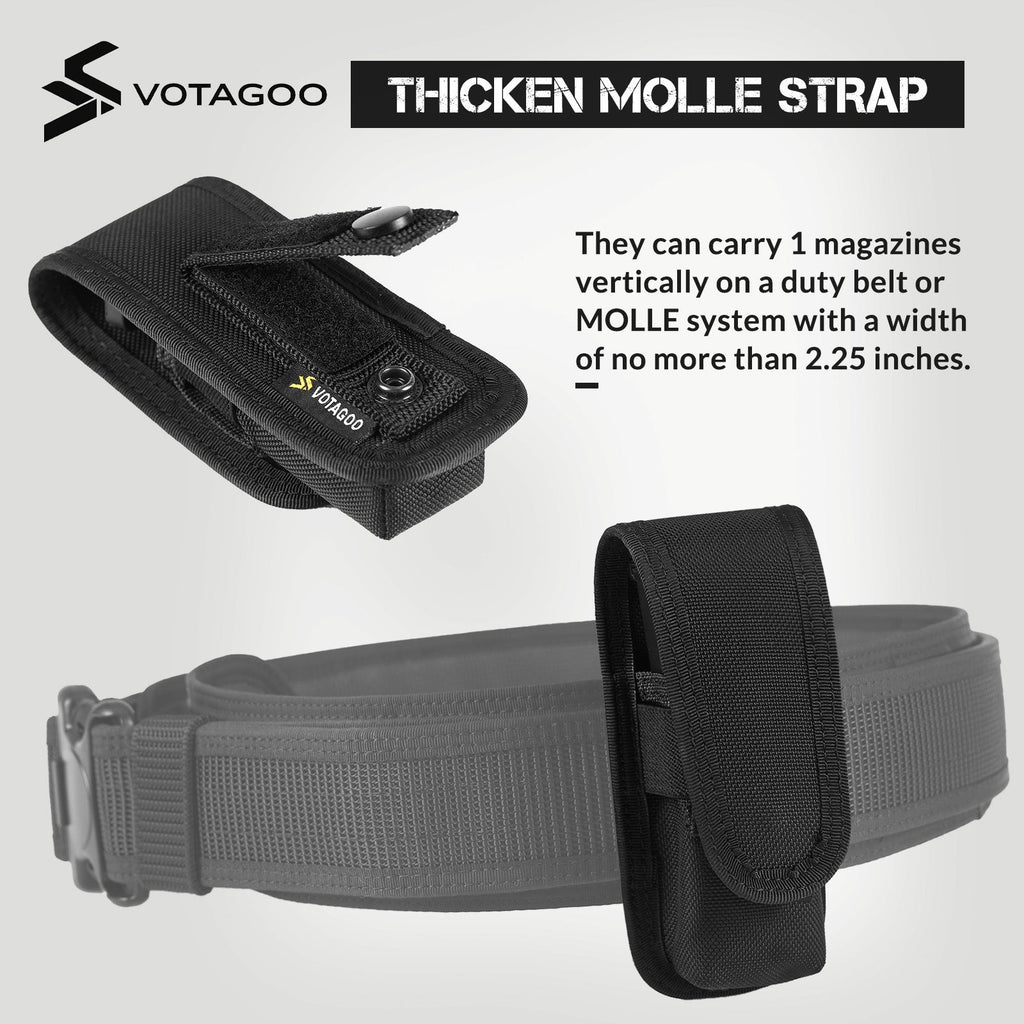 VOTAGOO® Single Double Nylon Mag Pouch-3