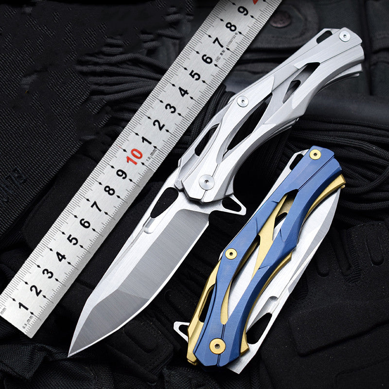 D2 Steel High Hardness Outdoor Folding Knife