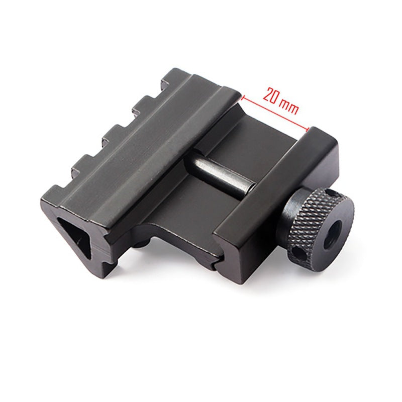 45 Degree Unilateral Ar Metal Tactical Rail Flashlight Laser Tube Clip