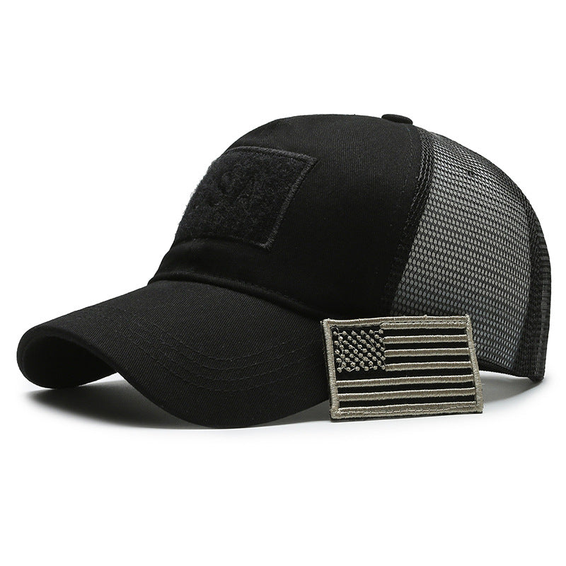 Tear Mark Velcro Outdoor Sun Protection Tactical Camouflage Baseball Hat