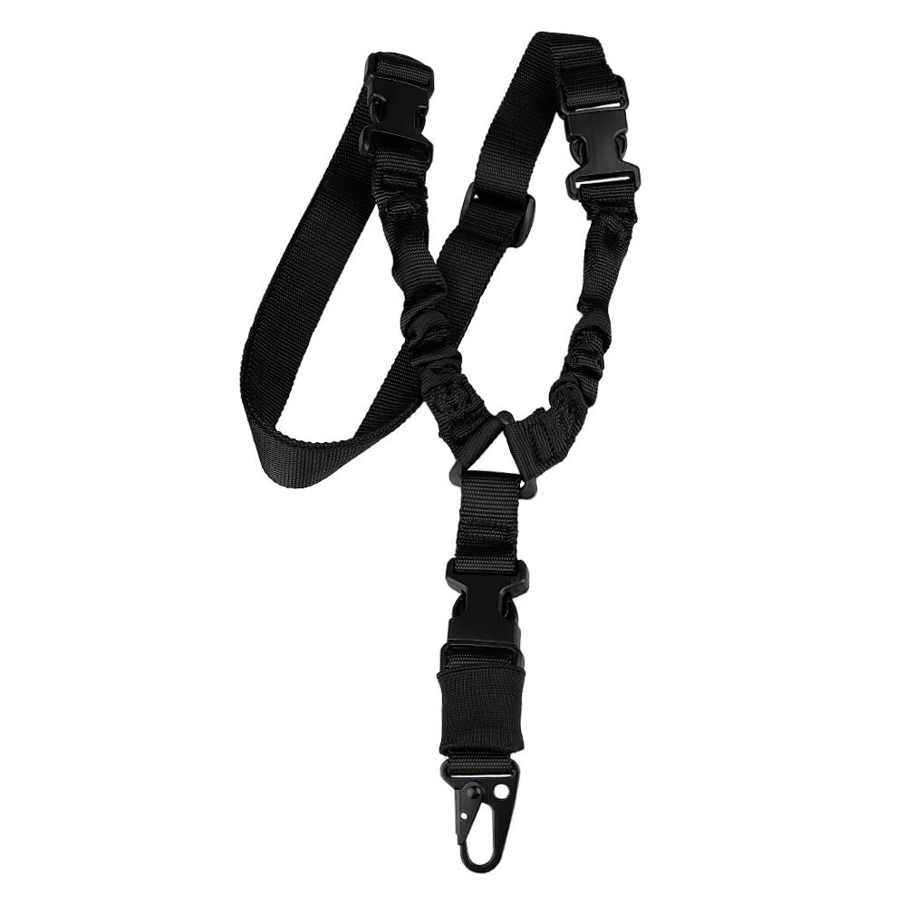 Single Point Tactical Strap Real CS Tactical Harpoon Line Military Fans Outdoor Crossbody Safety Rope