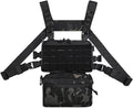 Tactical Chest Rig / Sub Abdominal Pouch Set