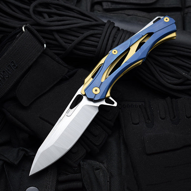 D2 Steel High Hardness Outdoor Folding Knife