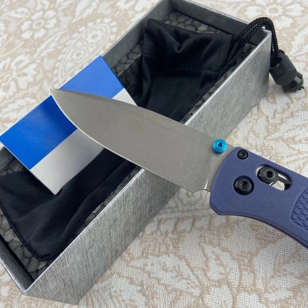 535 Folding Knife S30V Blade Blue Handle Outdoor Camping Survival Climbing Survival Survival Tools EDC