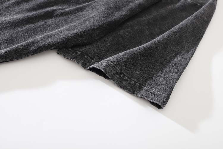 Washed And Made Old Fashion Brand Half-sleeve Couple American T-shirt