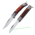Acrylic Handle Portable Outdoor Folding Knife