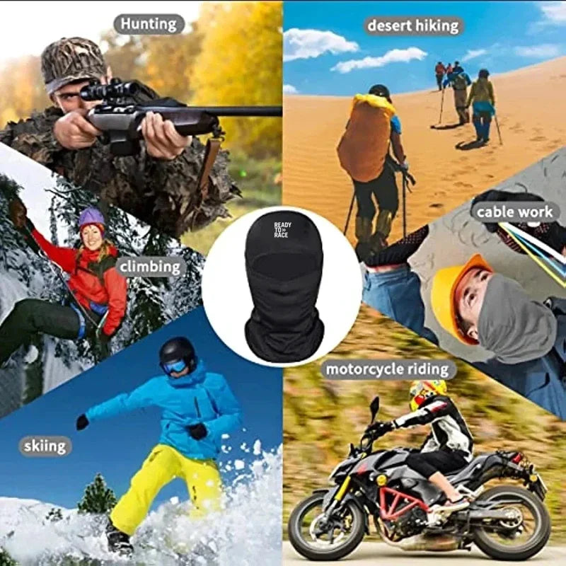 For KTM Ready to Race Balaclava Face Mask Ski Mask Full Face Mask Hood Tactical Snow Motorcycle Running Cold Weather