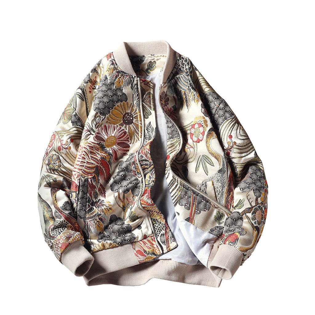Hong Kong style embroidered coat