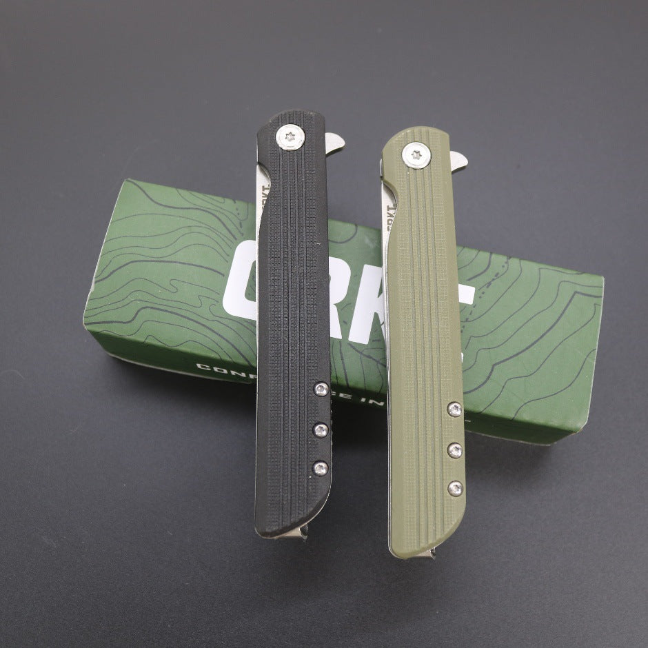Outdoor Multi-function Folding Knife For Self-defense And Tactical Use
