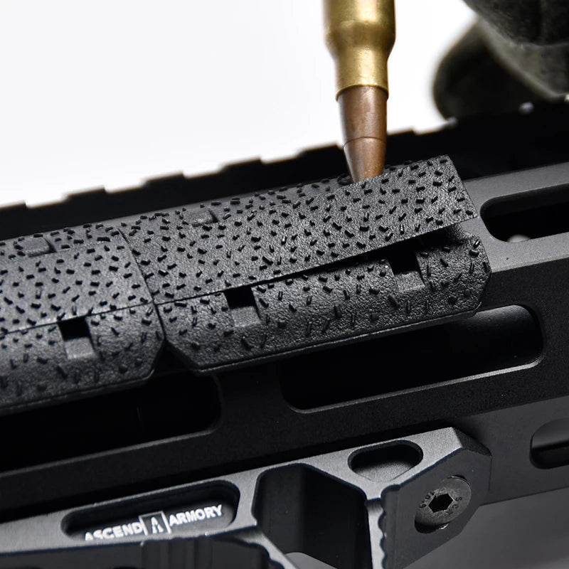 Tactical Hand Stop Kit 4-Piece Set for AR15 M4 Airsoft Fits 20mm Picatinny MLOK Keymod BCM
