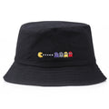 Cartoon embroidered pot hat peas fisherman hat
