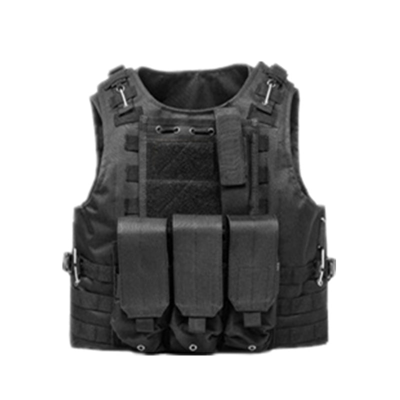 Amphibious Tactical Vest Vest MOLLE Camouflage Multifunction Lightweight Combat Vest CS Chicken Eating Tactical Equipment