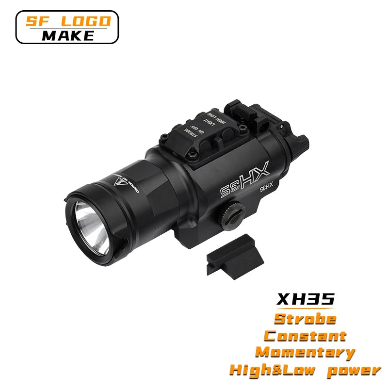 Surefir X300 X300U Ultra X300V XH35 Metal Strobe LED Light Fit 20mm Rail Hanging Hunting Flashlight Airsoft Tactical Pistol gun