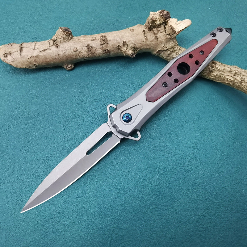 Folding Knife G10 Handle Tail Hammer Escape Tool