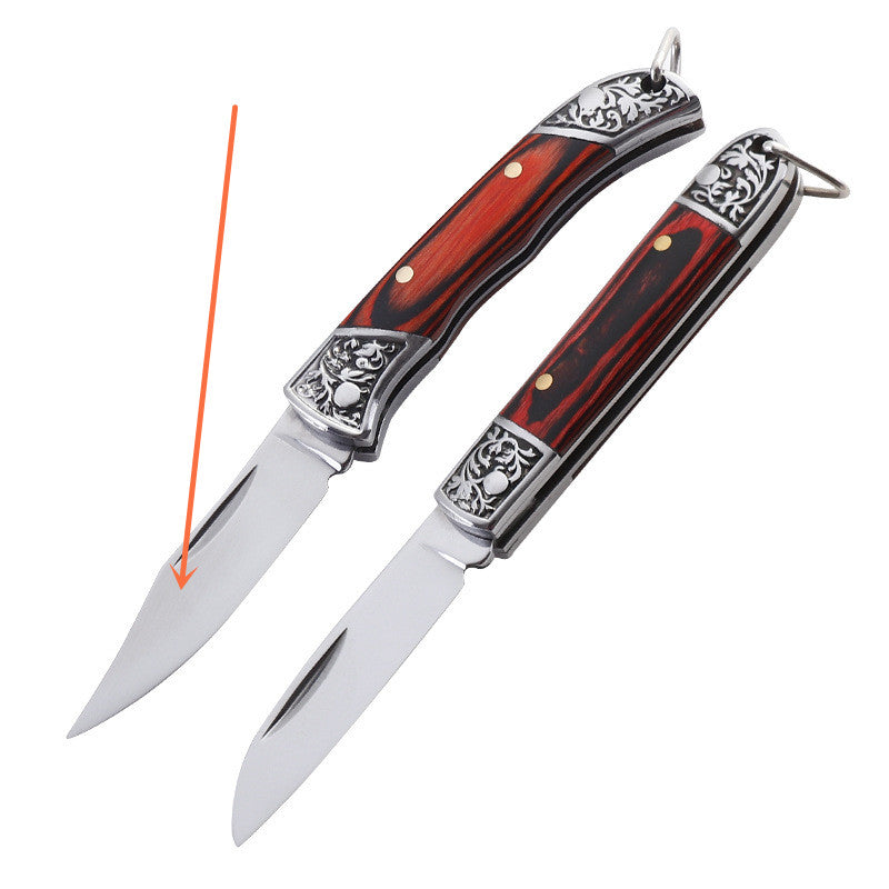 Acrylic Handle Portable Outdoor Folding Knife