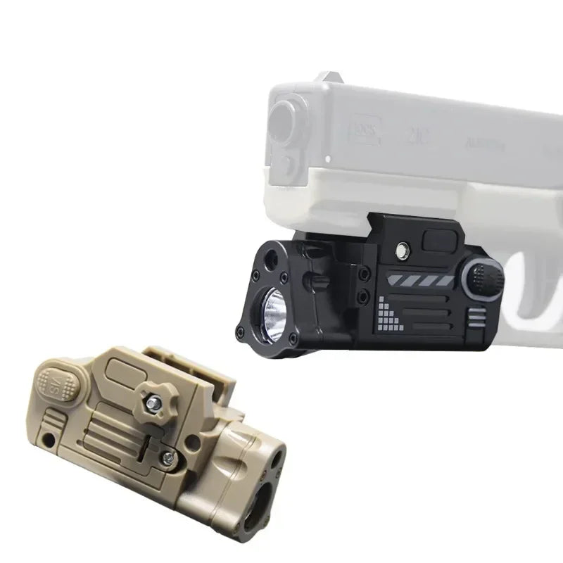 2026 New SBAL PL Airsoft Hunting Red Dot Laser Plastic Sight Strobe Flashlight Pistol Hanging Scout LED Lamp