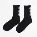 Daisy Flower Socks, Stall Sourcing, Medium Tube Stockings