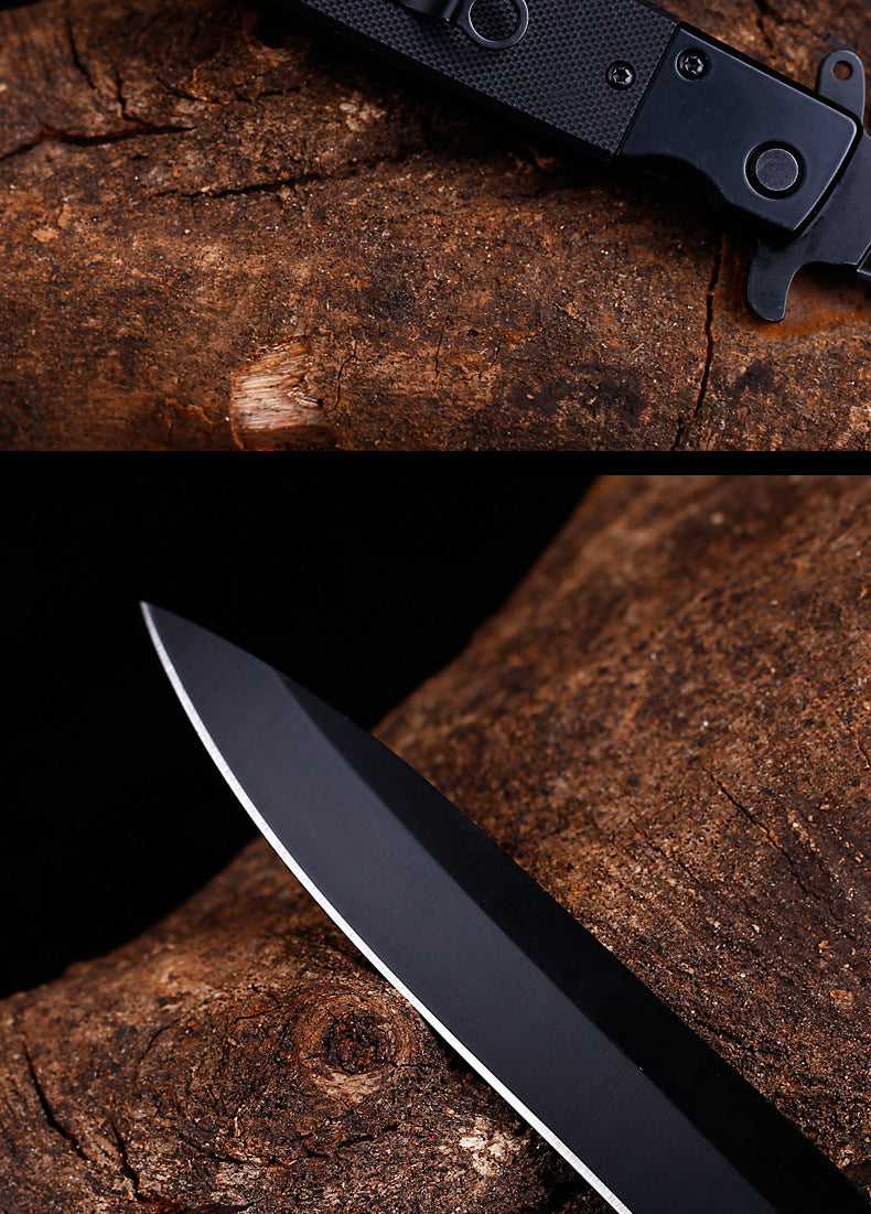 G10 Handle Outdoor Folding Knife High Hardness Folding