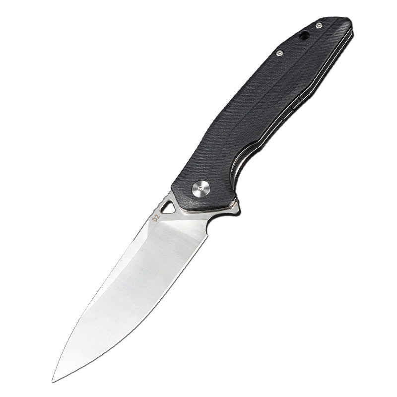 Outdoor Folding Knife D2 Portable Self-defense
