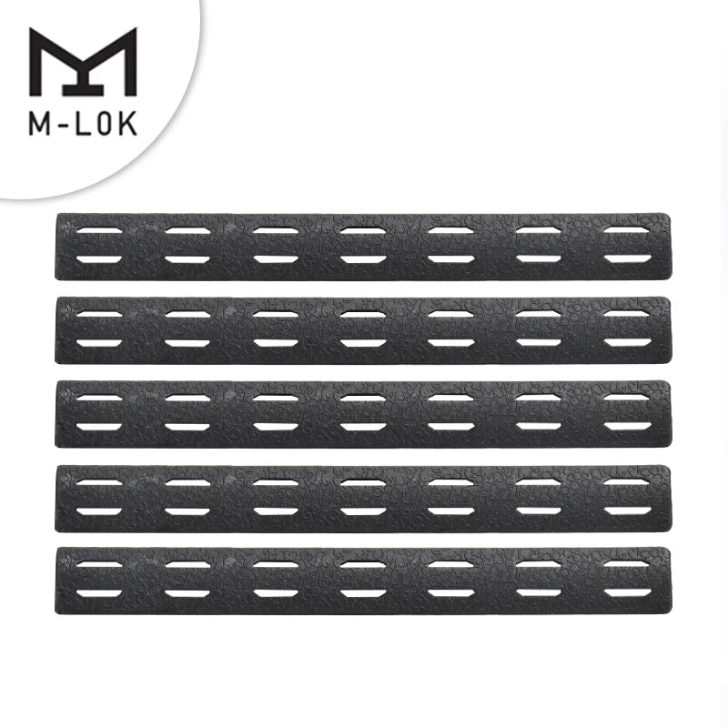 Tactical Hand Stop Kit 4-Piece Set for AR15 M4 Airsoft Fits 20mm Picatinny MLOK Keymod BCM