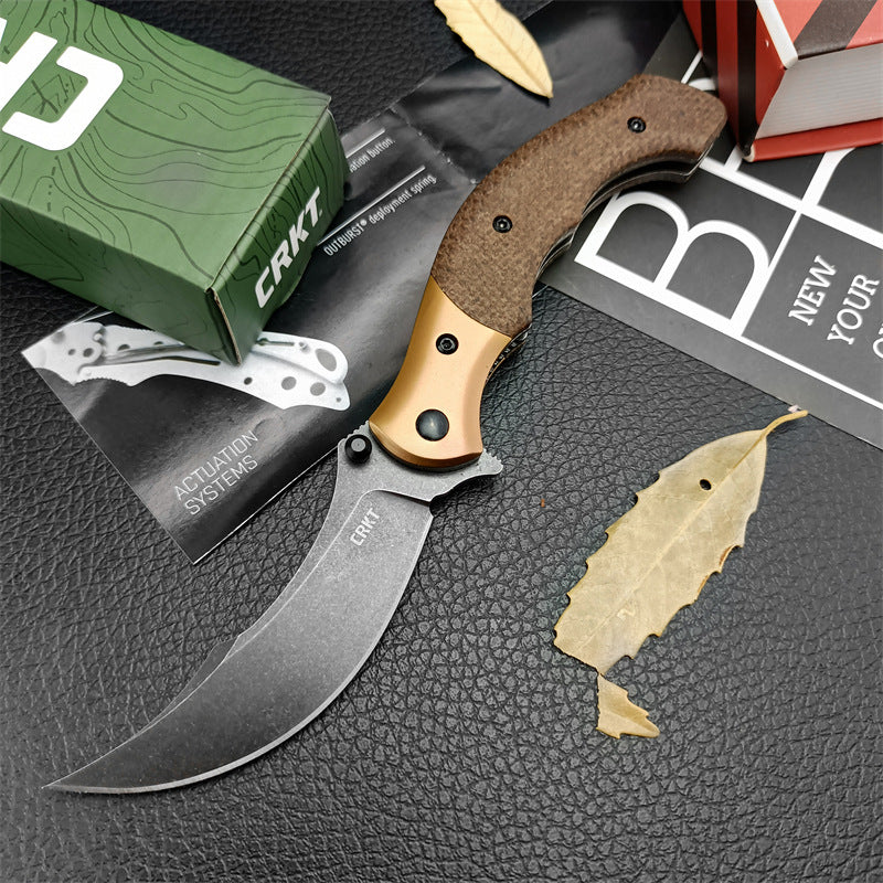 CKRT7465 A Folding Knife Portable Portable Folding Knife High