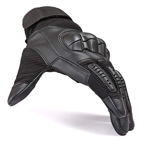Tactical Military Rubber Hard Knuckle Outdoor Gloves - LY