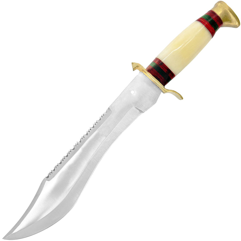 Crocodile Hunter Stag Horn Big Bowie Knife