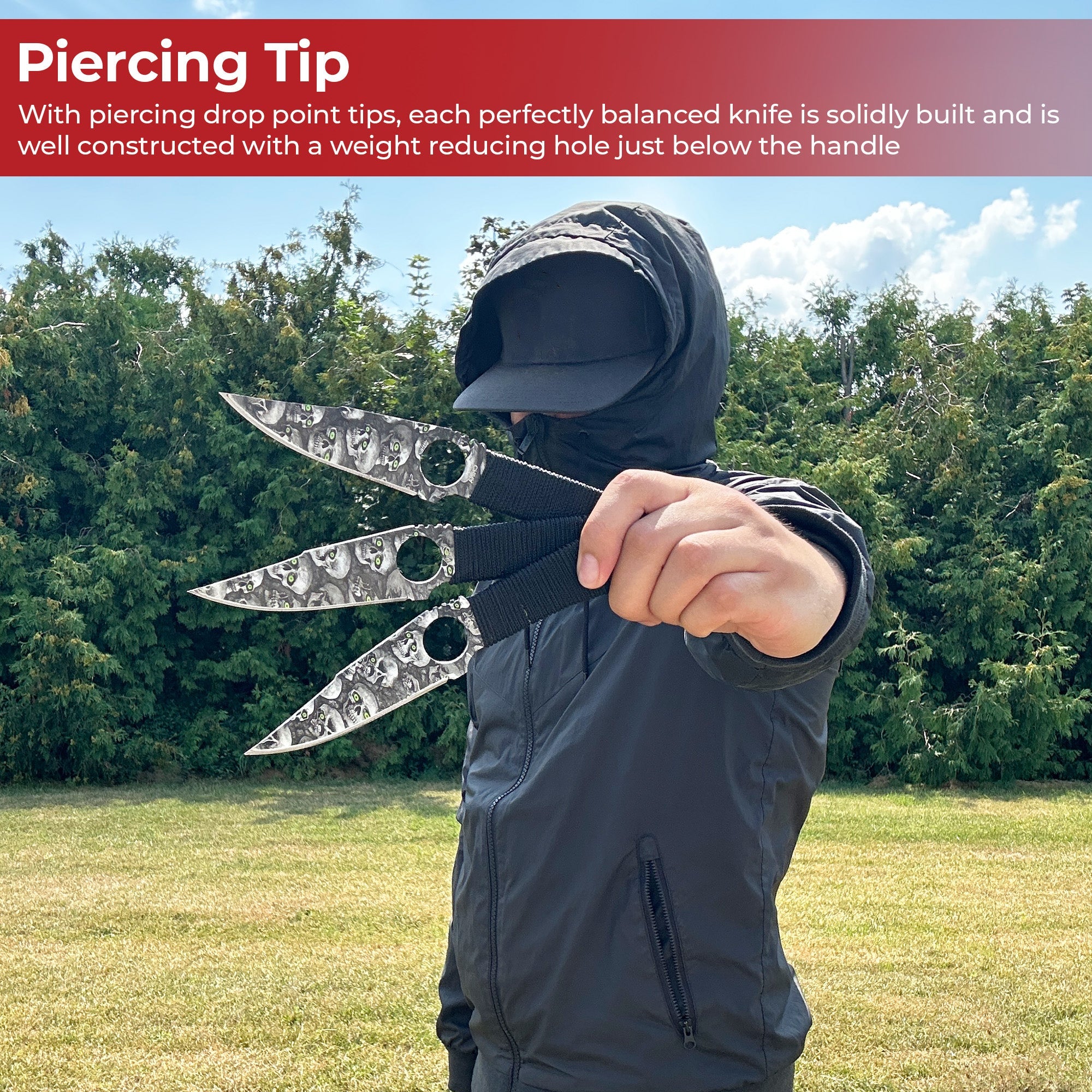 Crossroad Shadow Demon Throwing Knife Set