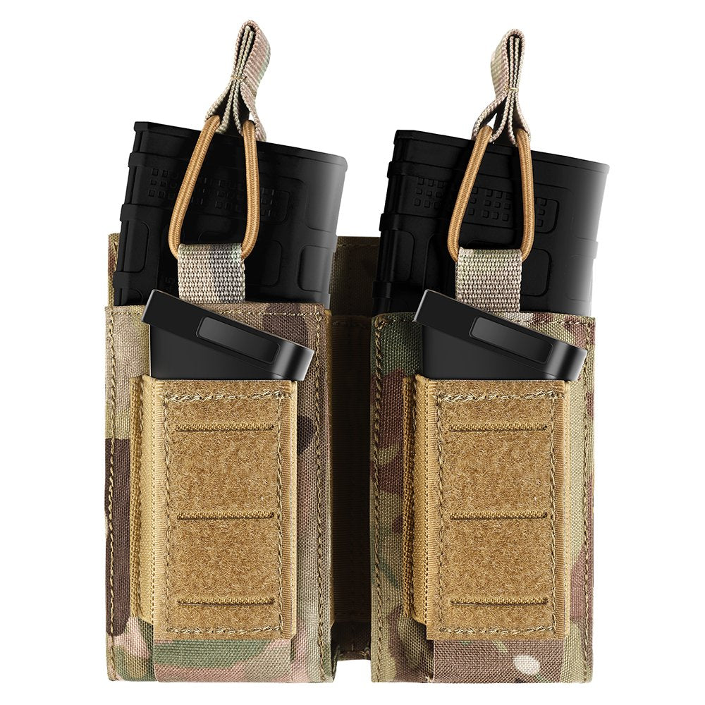 Molle Mag Pouch 5.56mm 9mm Open-Top Magazine Pouch-0