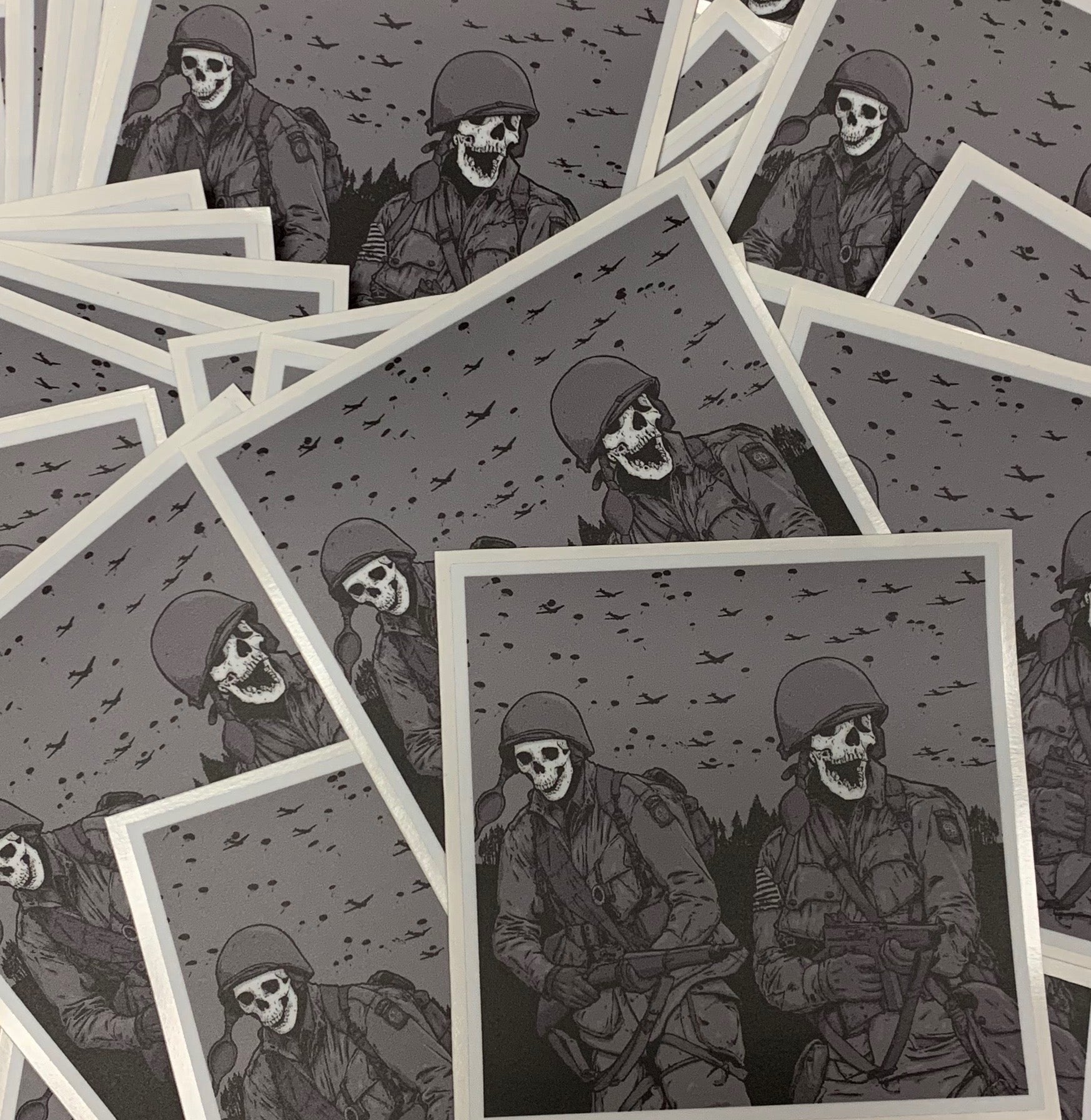 Death Awaits Sticker