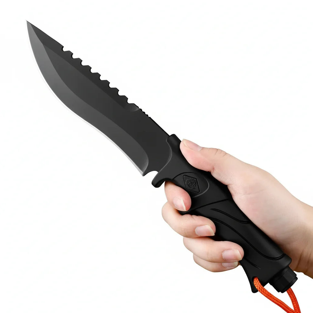 Outdoor Fixed Blade Knife – Portable Camping & Fishing Utility Knife for EDC & Hiking