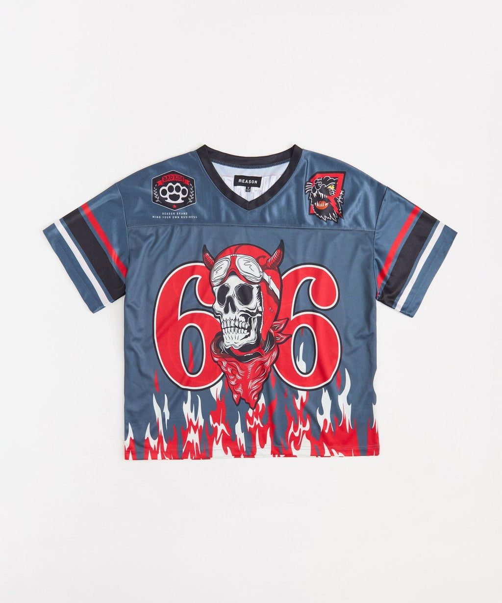 Football Jersey 66 - Grey