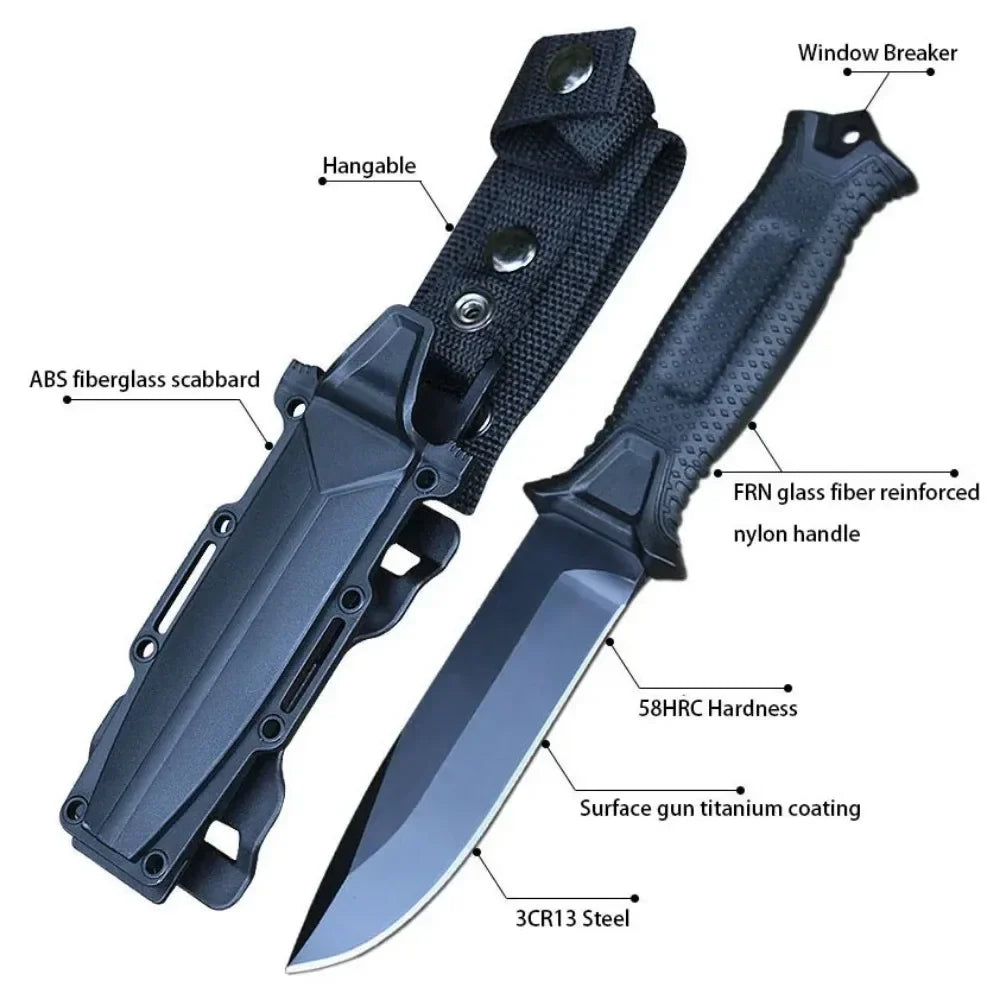 NNEOBA Portable Tactical Pocket Knife Black