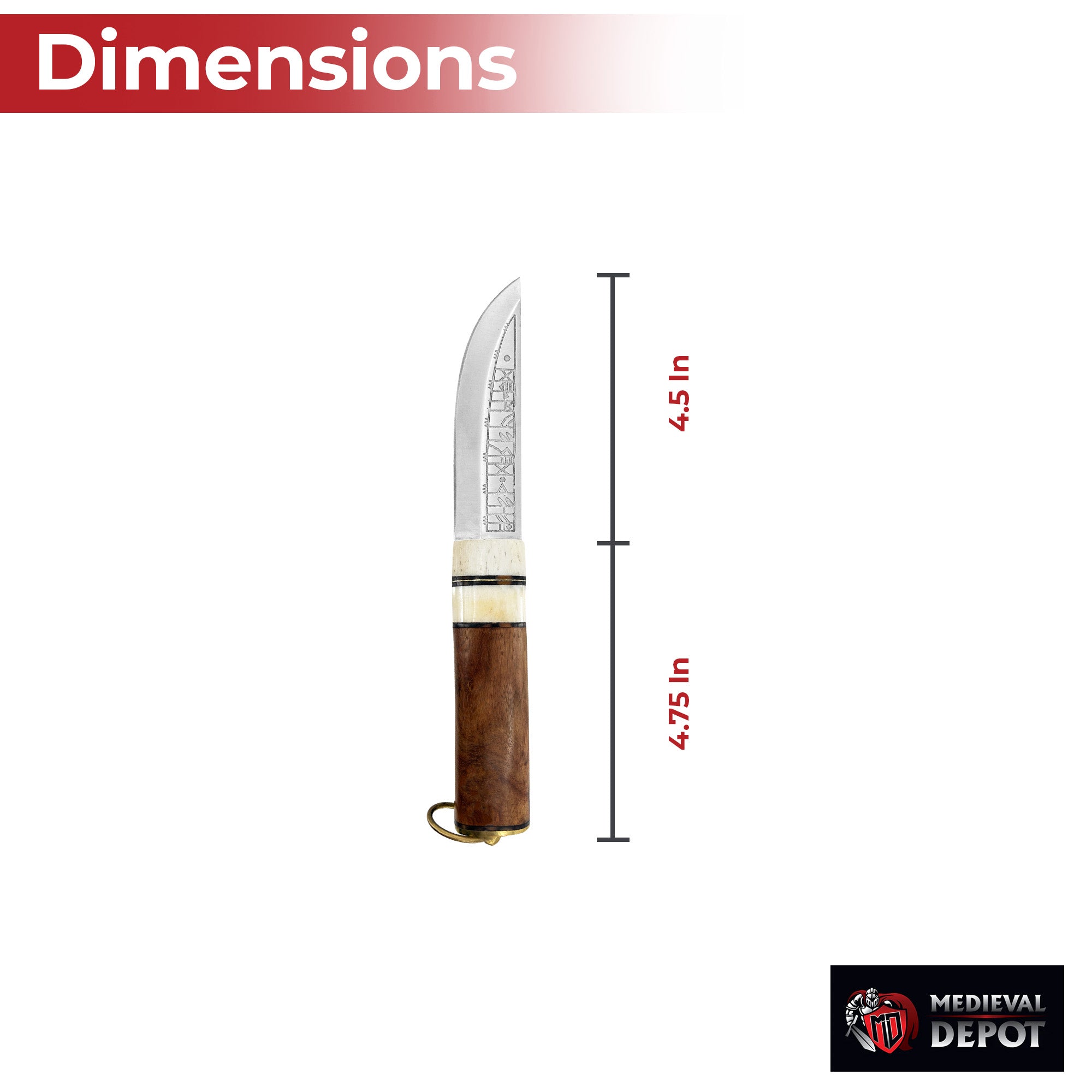 Scandinavian Gotland Style Viking Outdoor Knife