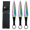 Serpent Strike Rainbow Kunai Throwing Knife Set