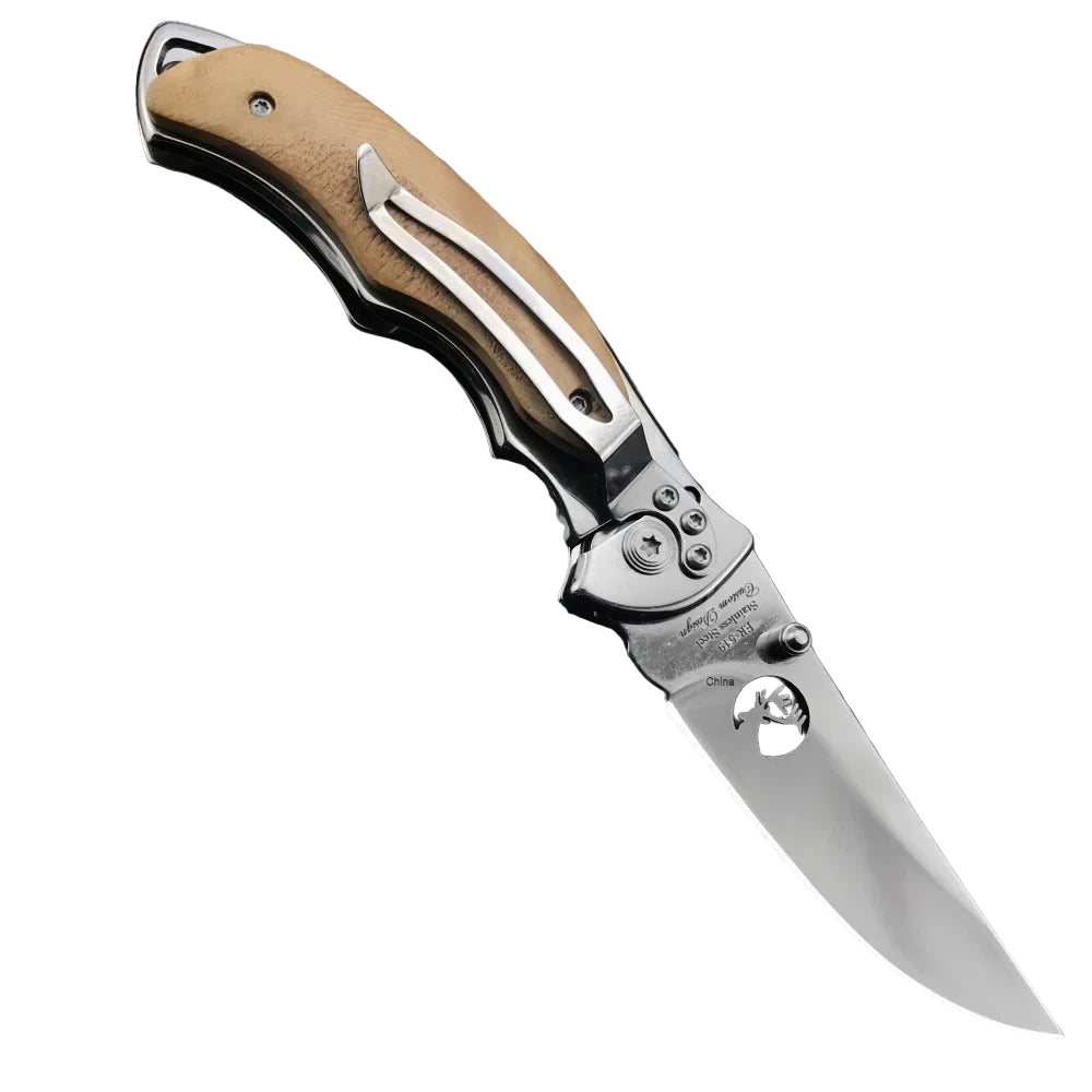 NNEOBA Professional Mini EDC Pocket Knife Brown