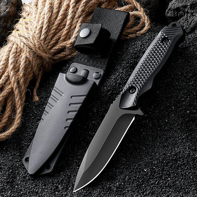 NNEOBA Sheath Pocket Knife Black