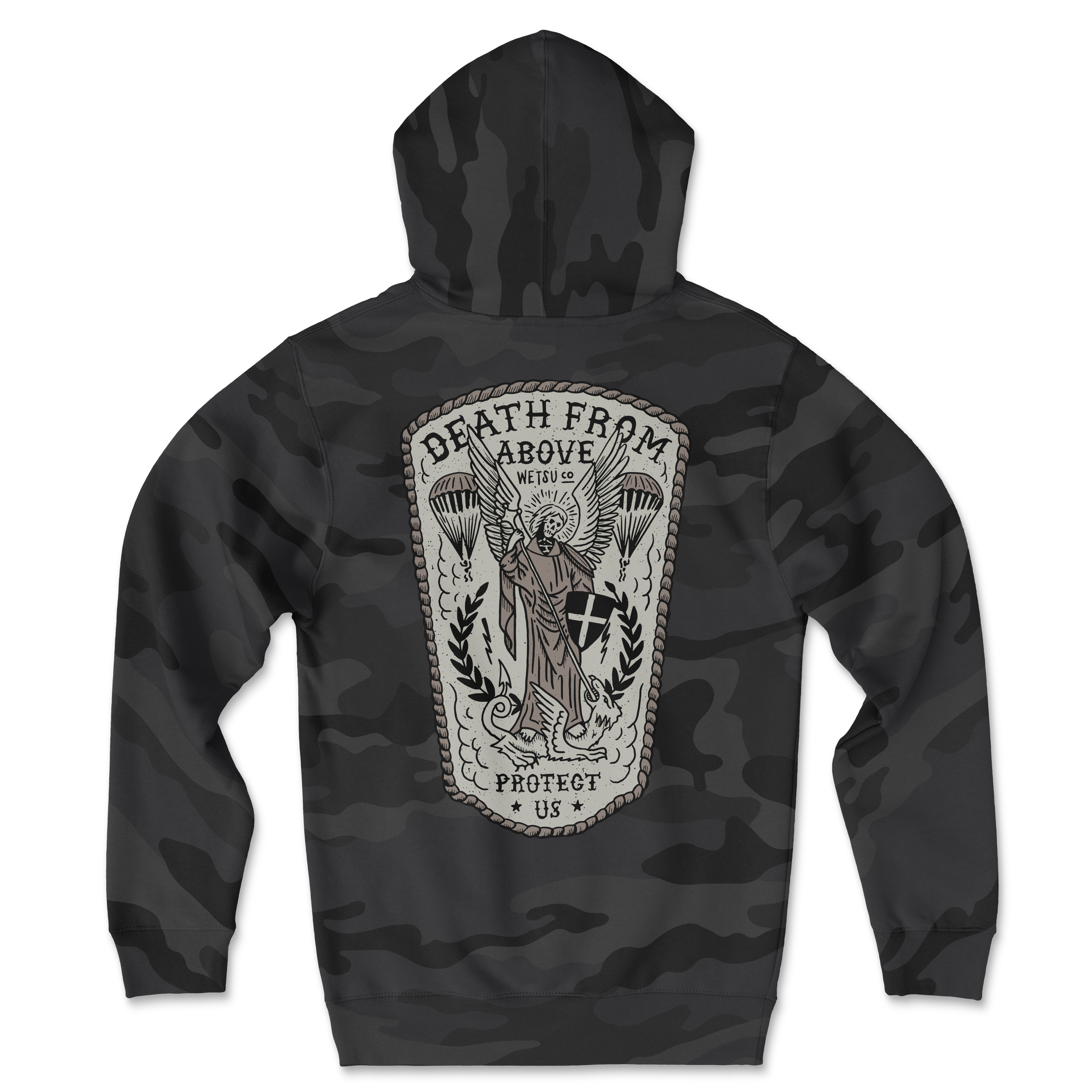 St. Michael Camo Hoodie