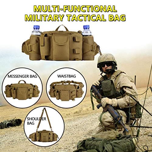 Military Tactical Waist Pack Bag Fanny Pack Sling Bags