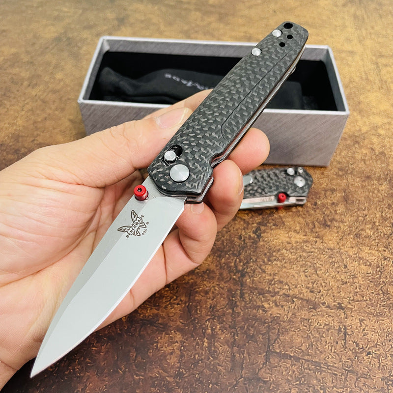 Butterfly Carbon Fiber Version 485 High Hardness Folding Knife